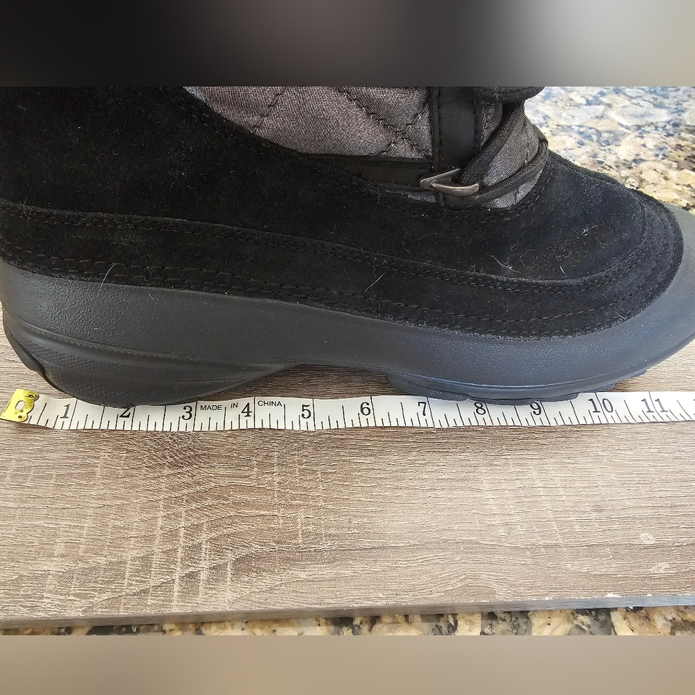 Columbia Slopeside Suede snow boots,Omni heat  lining. Faux fur, rubber tread - Picture 12 of 15